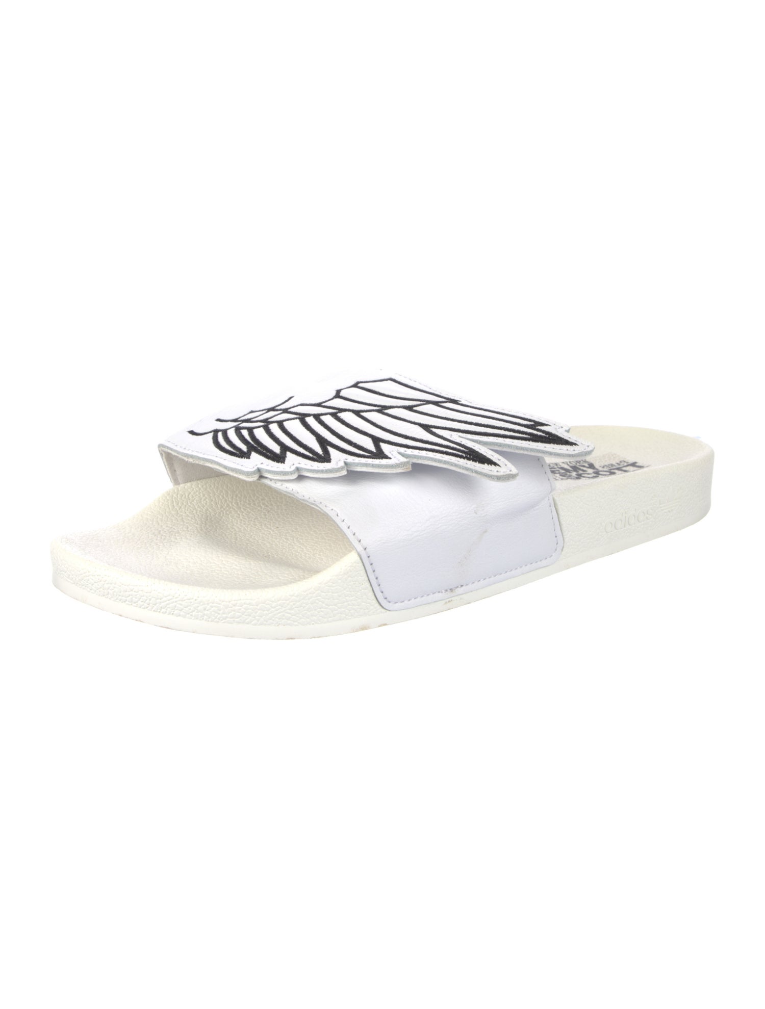 Jeremy Scott x Adidas Leather Slides