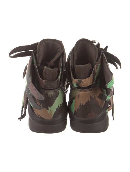 Jeremy Scott x Adidas Leather Embroidered Accent Boots