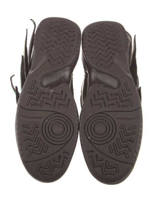 Jeremy Scott x Adidas Leather Embroidered Accent Boots