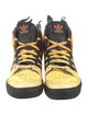 Jeremy Scott x Adidas Leather Printed Sneakers