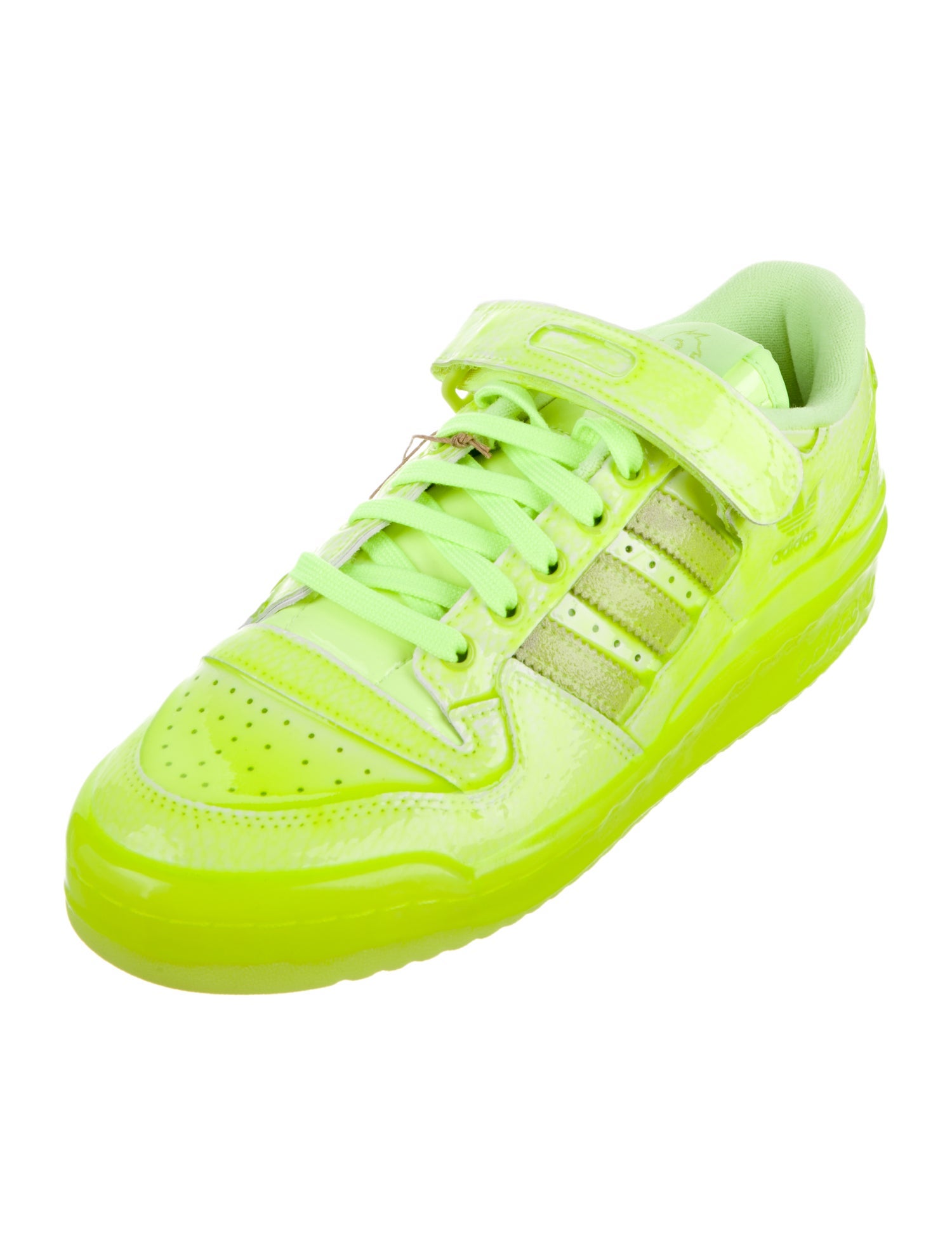 Jeremy Scott x Adidas Patent Leather Sneakers