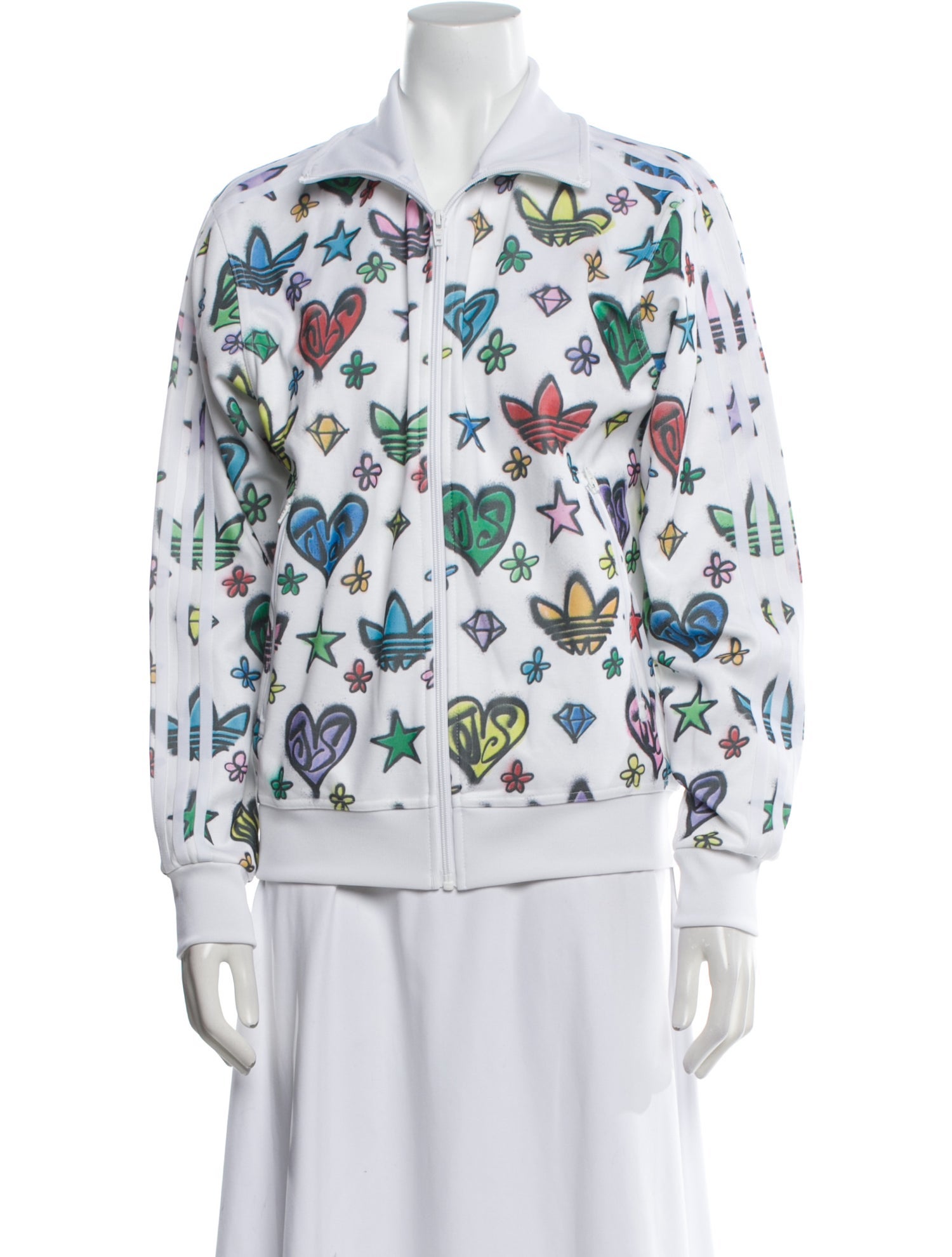 Jeremy Scott x Adidas Printed Jacket