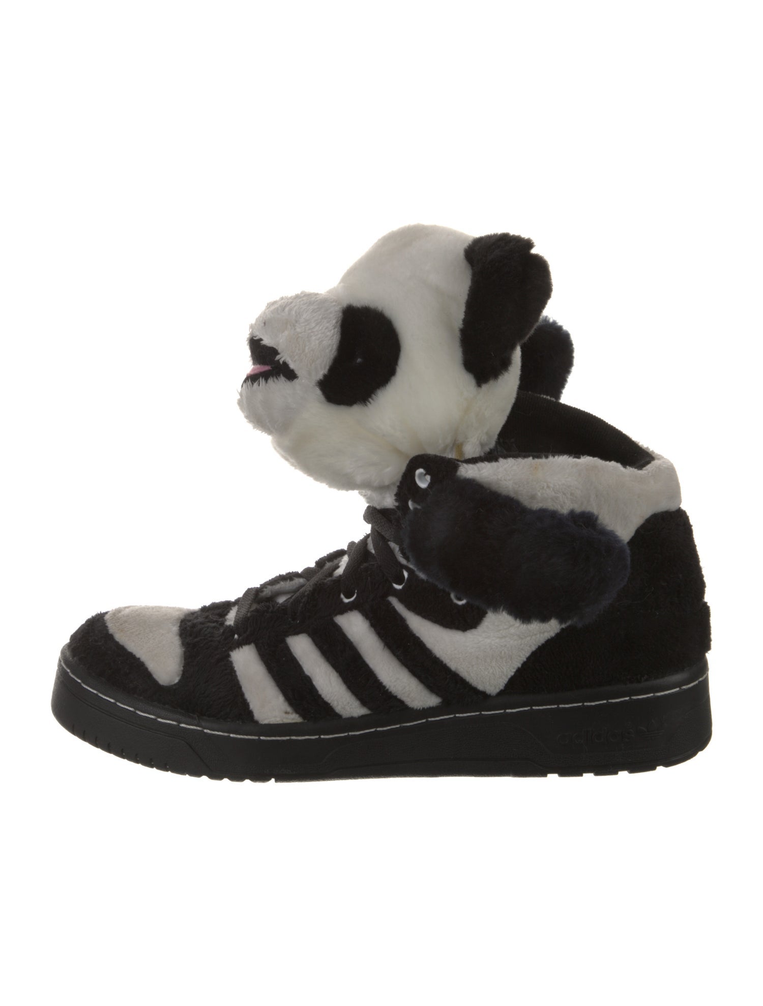 Jeremy Scott x Adidas Printed Athletic Sneakers
