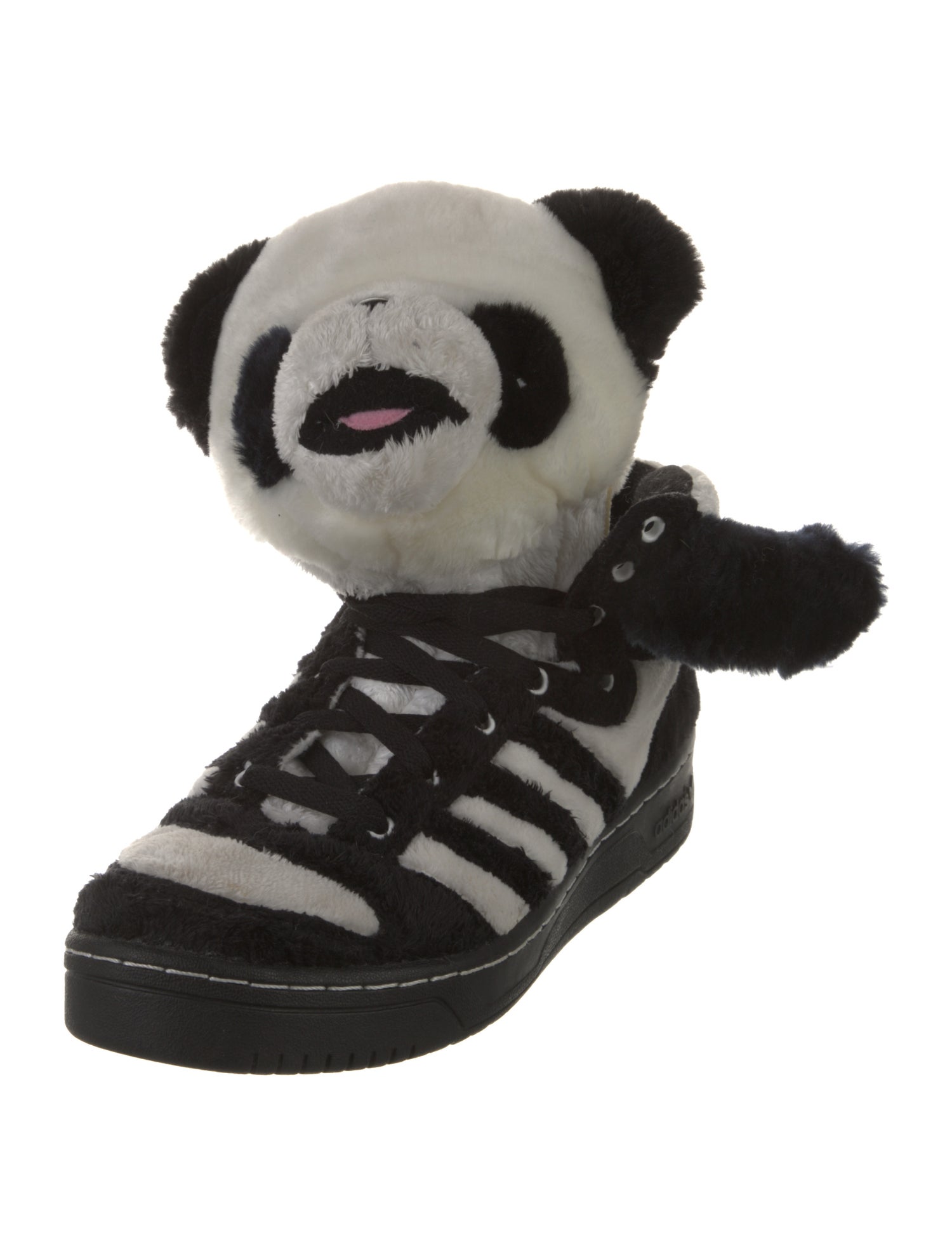 Jeremy Scott x Adidas Printed Athletic Sneakers