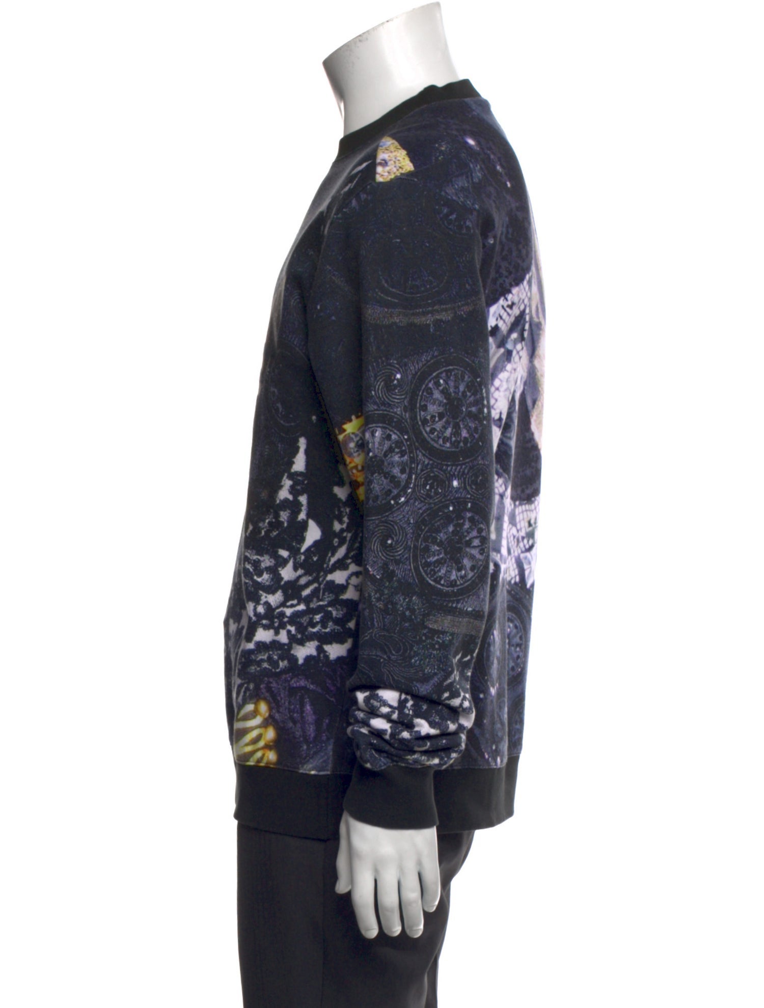 Jeremy Scott x Adidas Graphic Print Crew Neck Sweatshirt