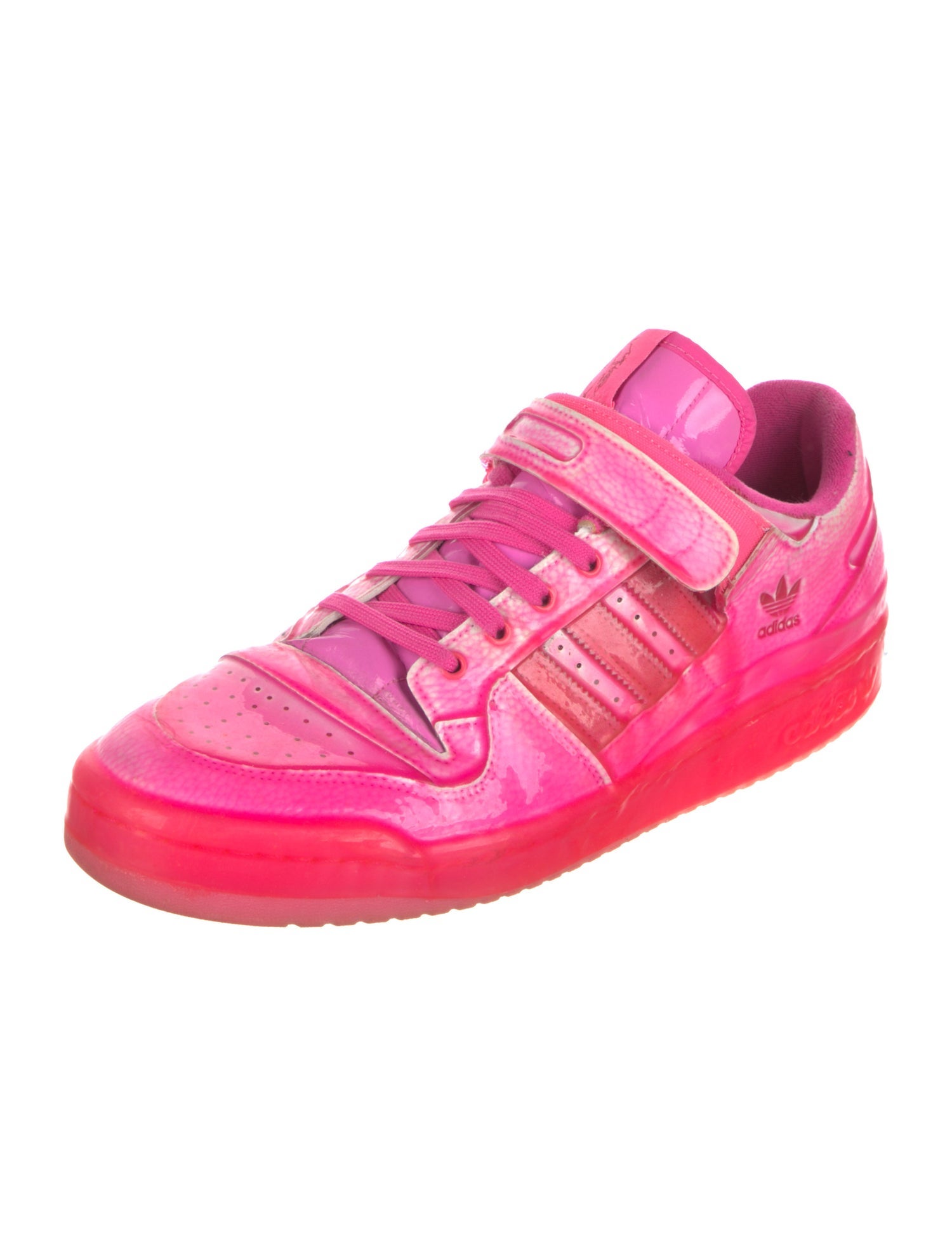 Jeremy Scott x Adidas Patent Leather Sneakers