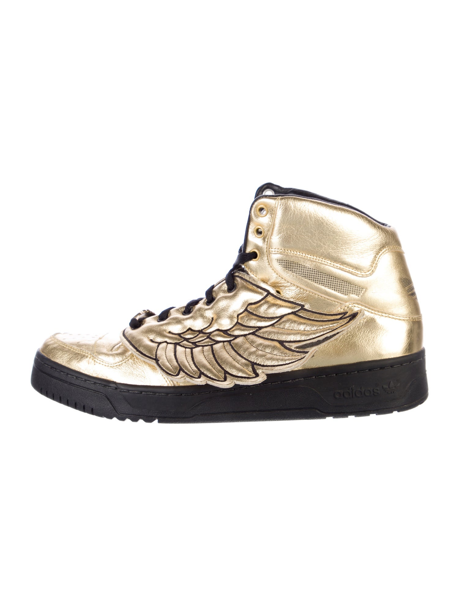 Jeremy Scott x Adidas Leather Sneakers