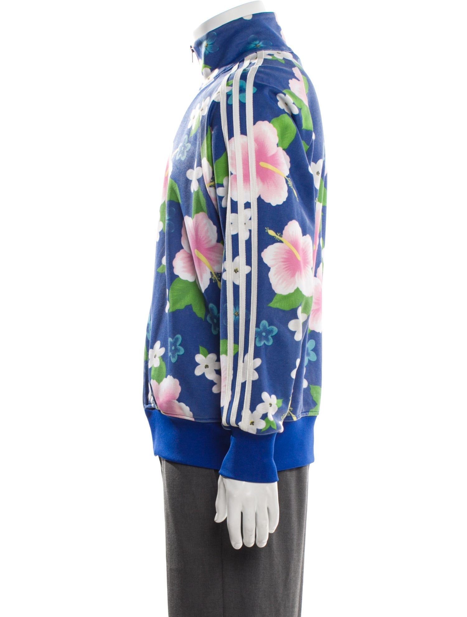 Jeremy Scott x Adidas Floral Print Jacket