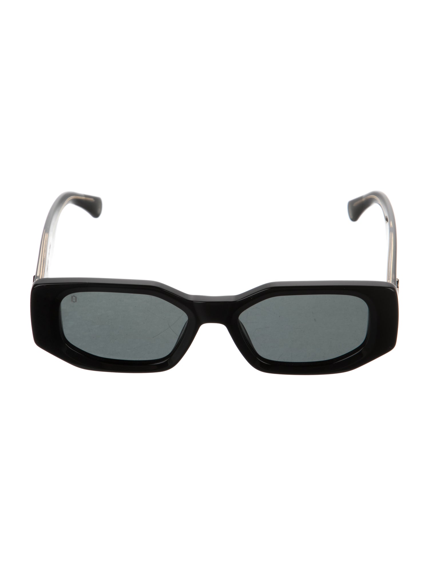 James Oro Square Tinted Sunglasses