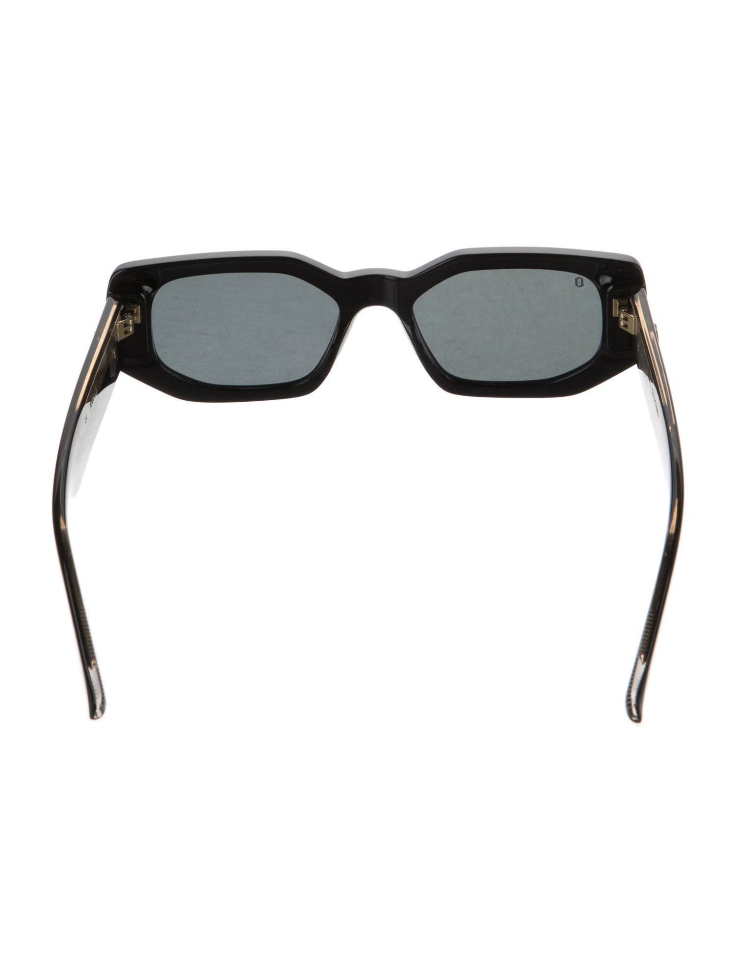 James Oro Square Tinted Sunglasses