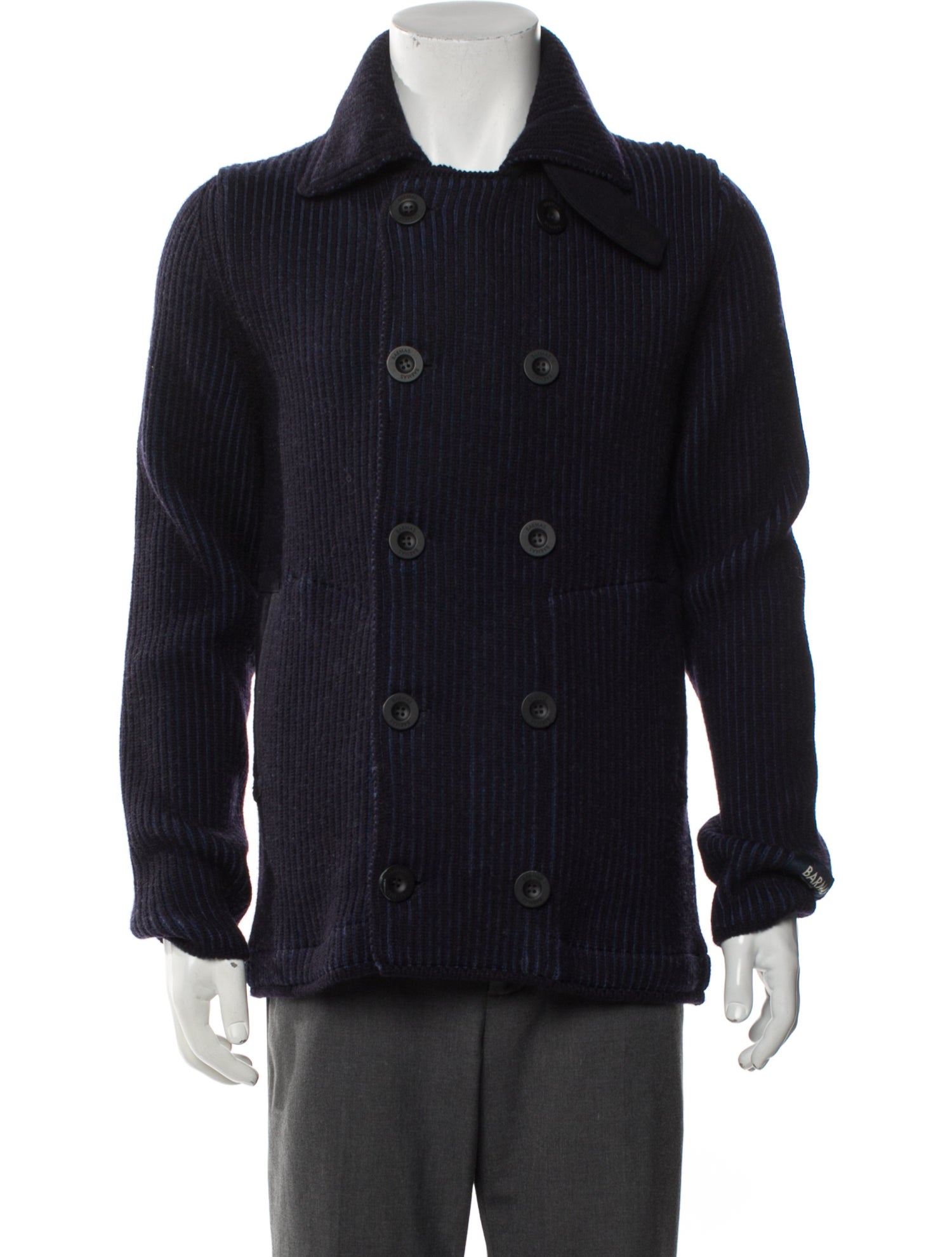 Barmas Wool Peacoat