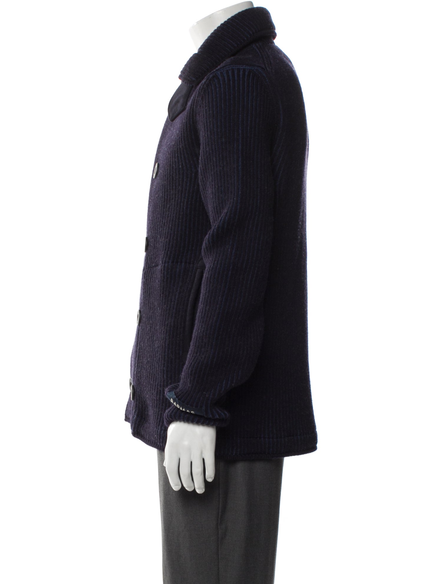 Barmas Wool Peacoat