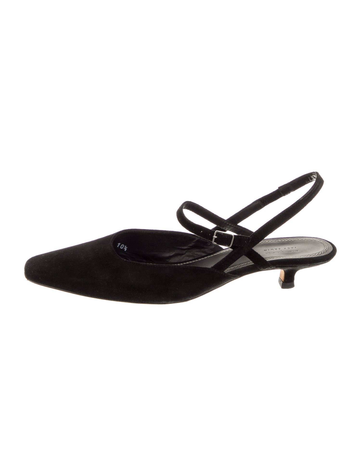 Jack Erwin Suede Slingback Pumps