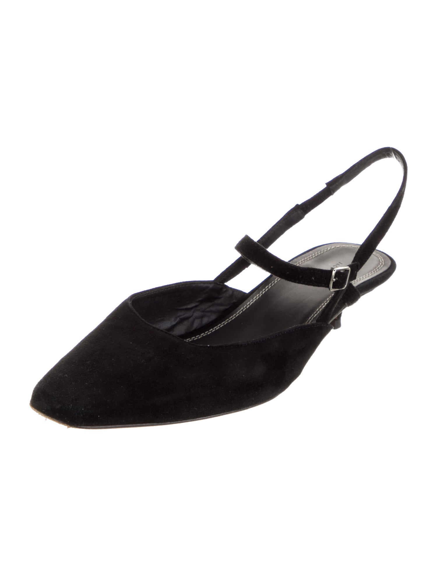 Jack Erwin Suede Slingback Pumps