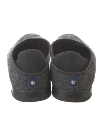 Jack Erwin Wool Embroidered Accent Slippers