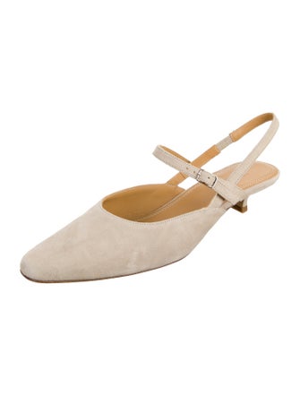 Jack Erwin Suede Slingback Flats