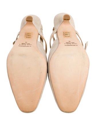 Jack Erwin Suede Slingback Flats