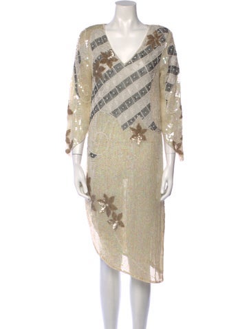 Judith Ann Creations Inc Dresses Vintage Midi Length Dress S