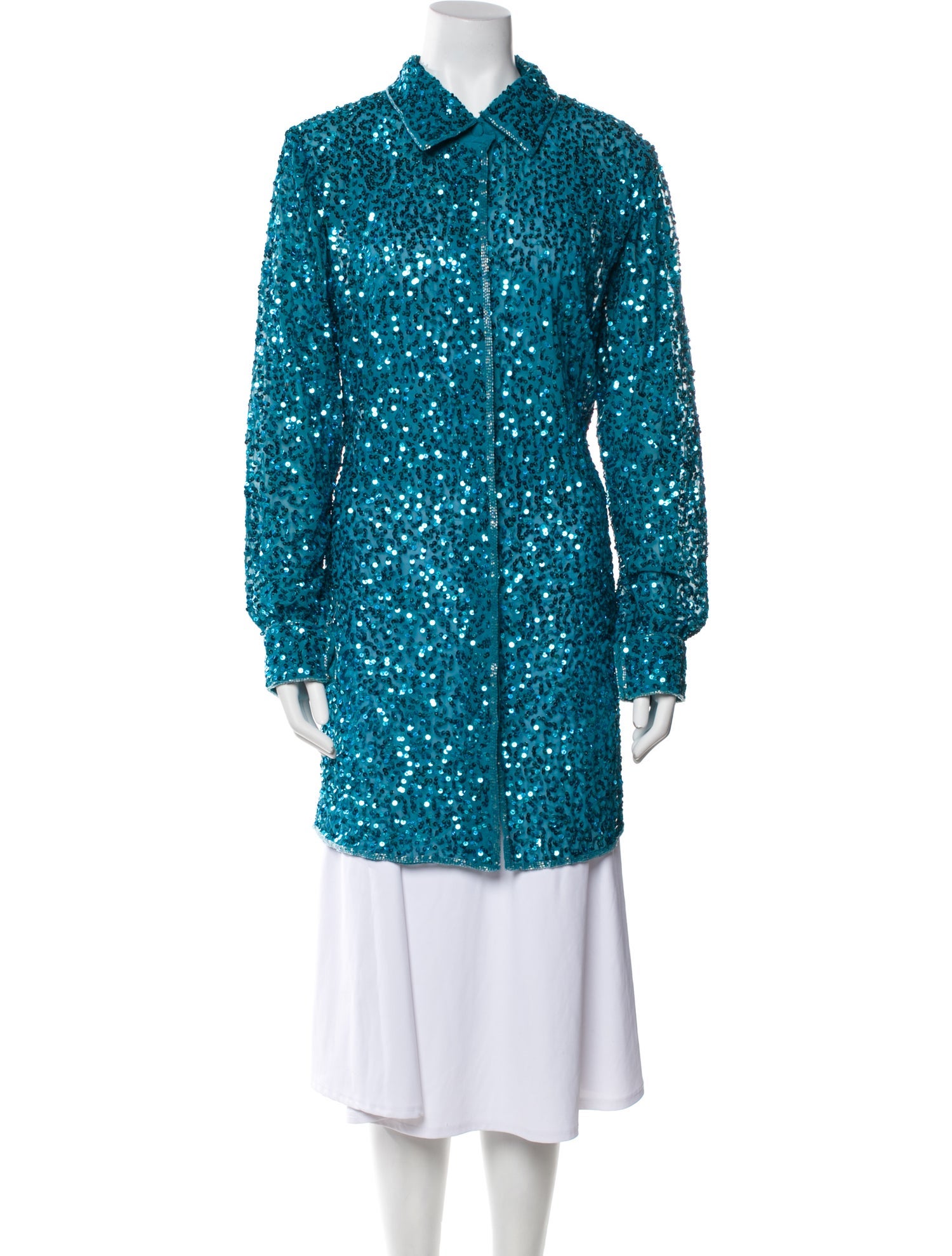 Judith Ann Creations Inc Printed Evening Jacket