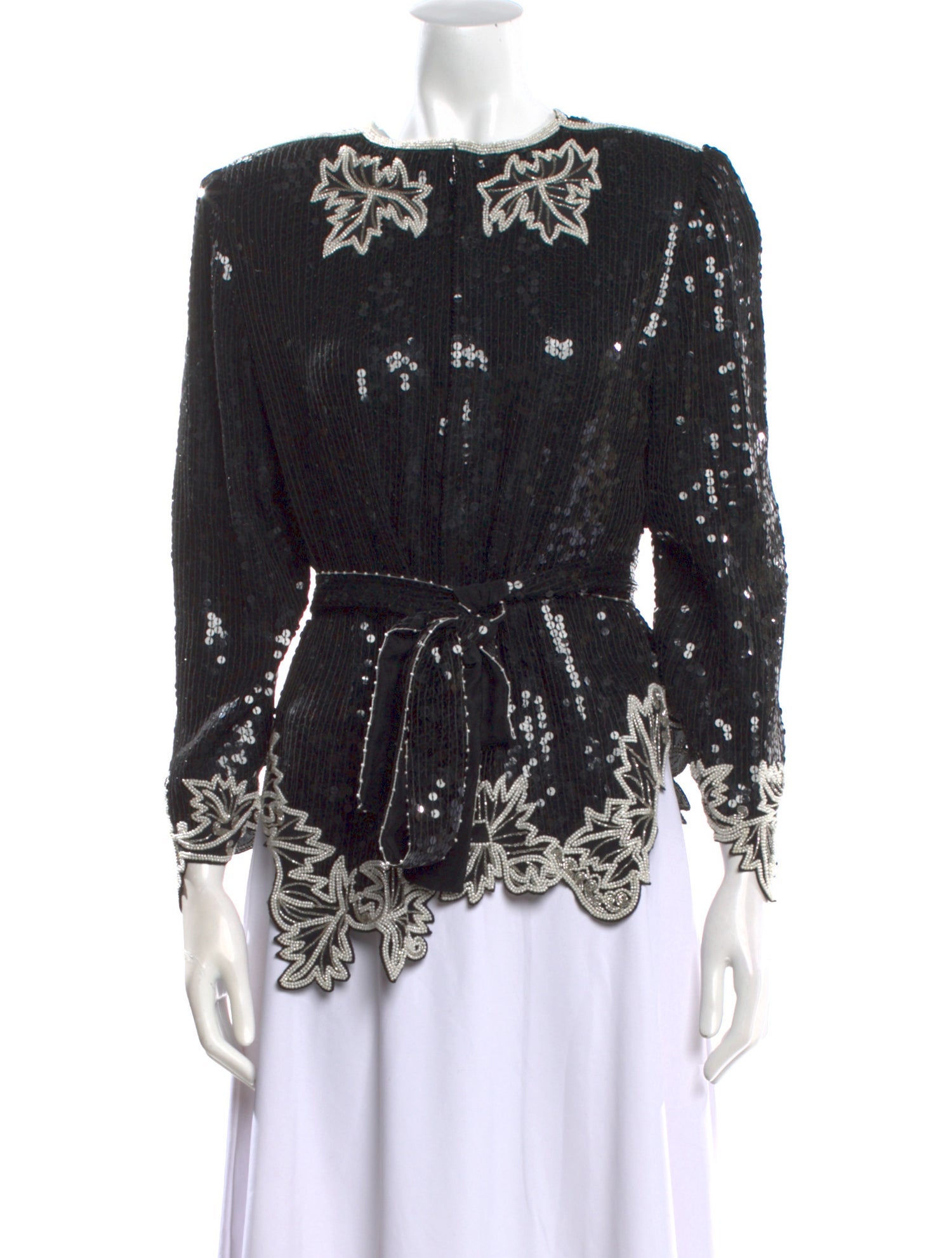 Judith Ann Creations Inc Silk Printed Blouse