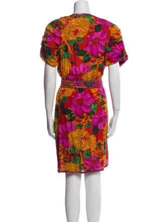 Judith Ann Creations Inc Silk Mini Dress