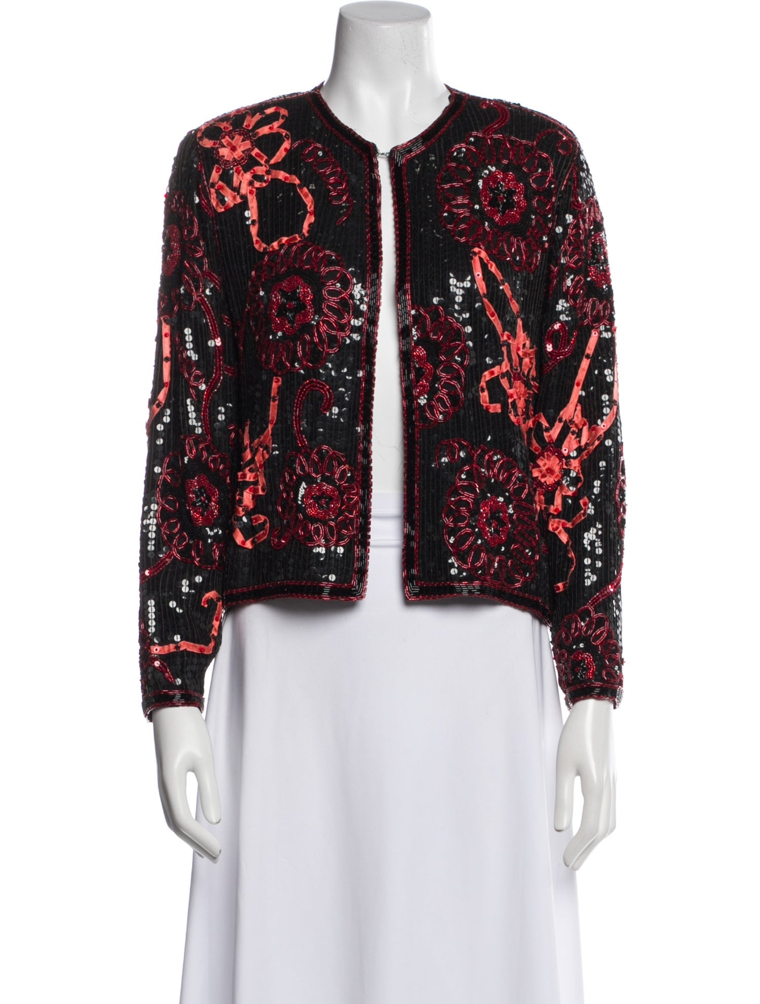 Judith Ann Creations Inc Vintage Patterned Jacket