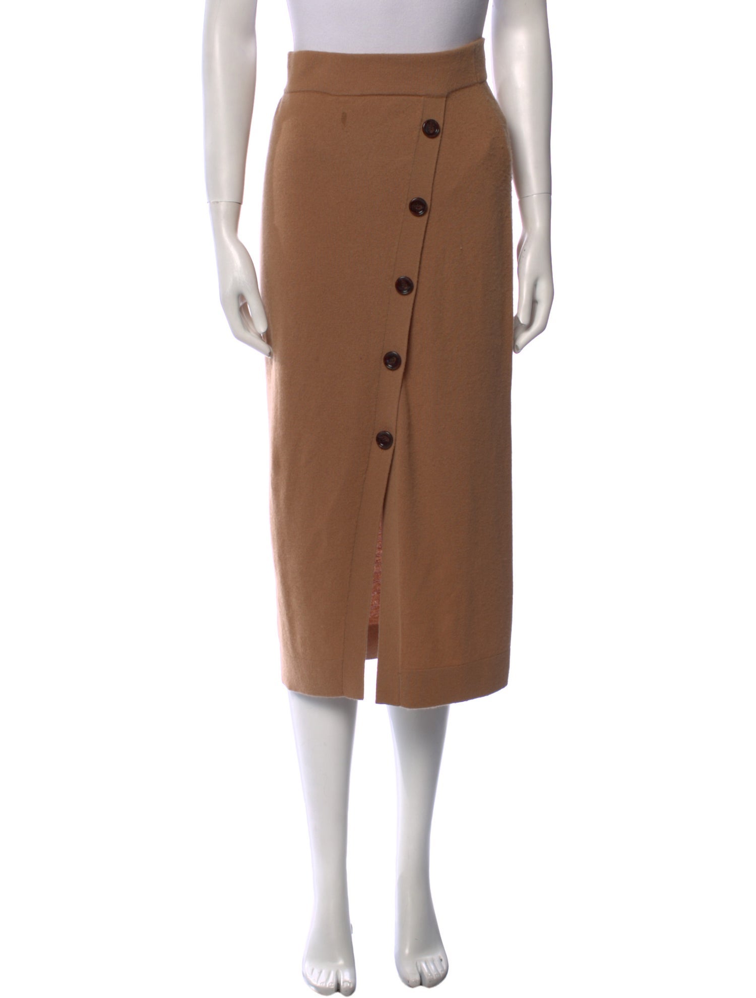 Jardin des Orangers Virgin Wool Midi Length Skirt