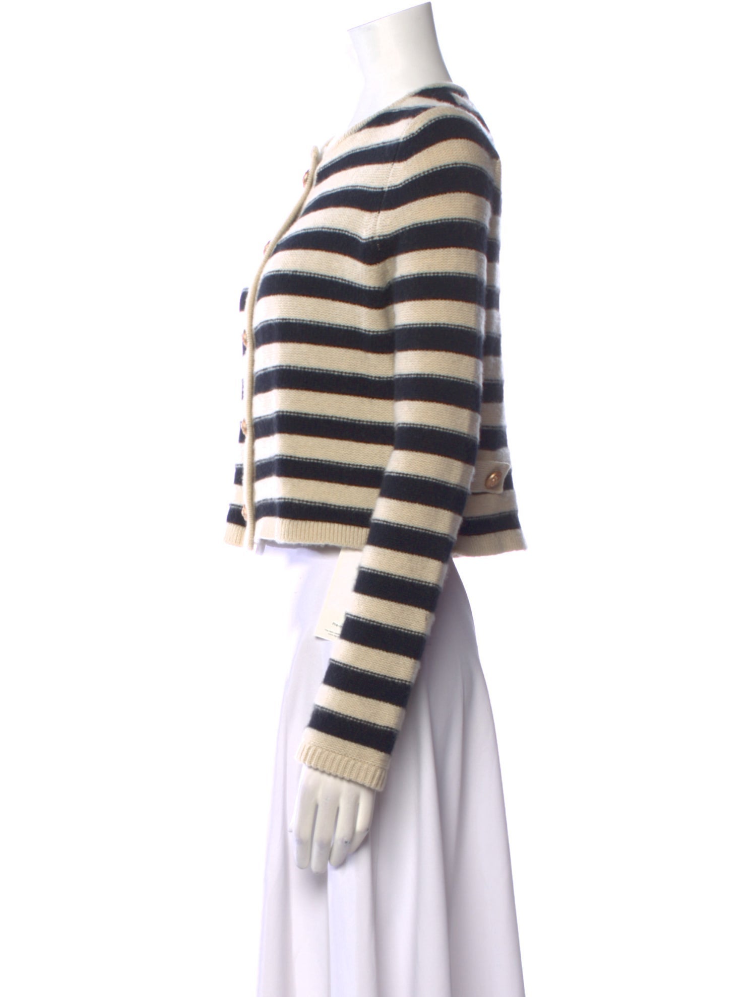 Jardin des Orangers Virgin Wool Striped Sweater
