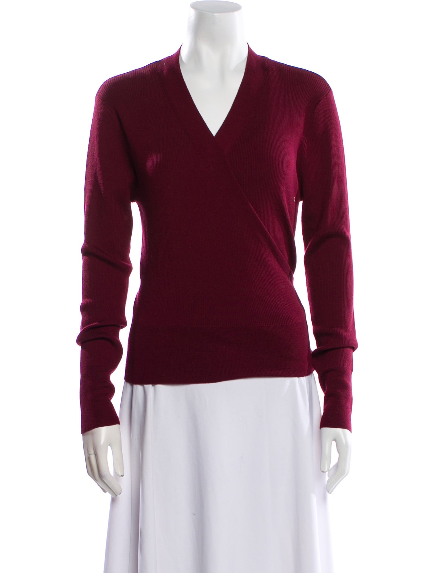 Jardin des Orangers Virgin Wool V-Neck Sweater