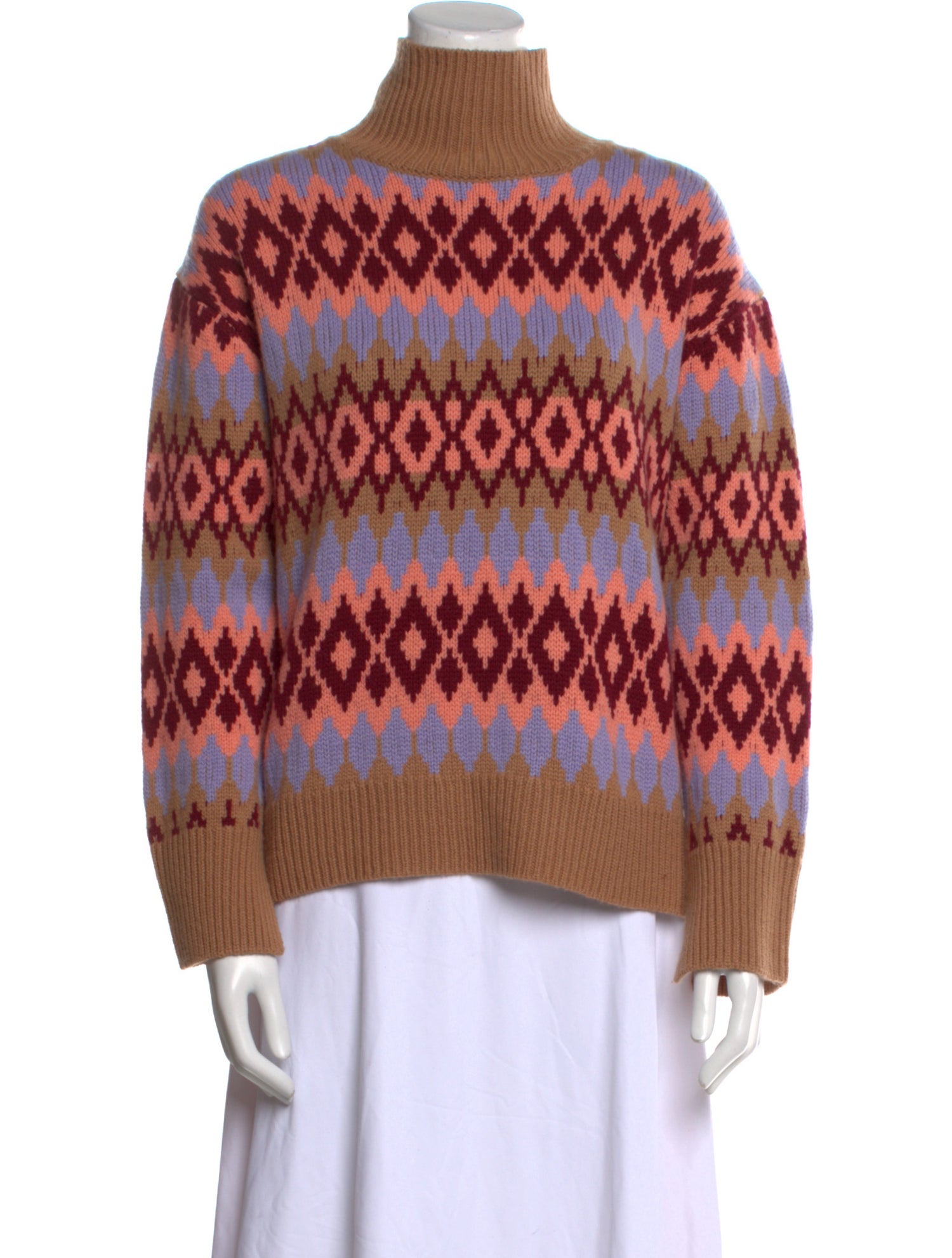 Jardin des Orangers Virgin Wool Striped Sweater