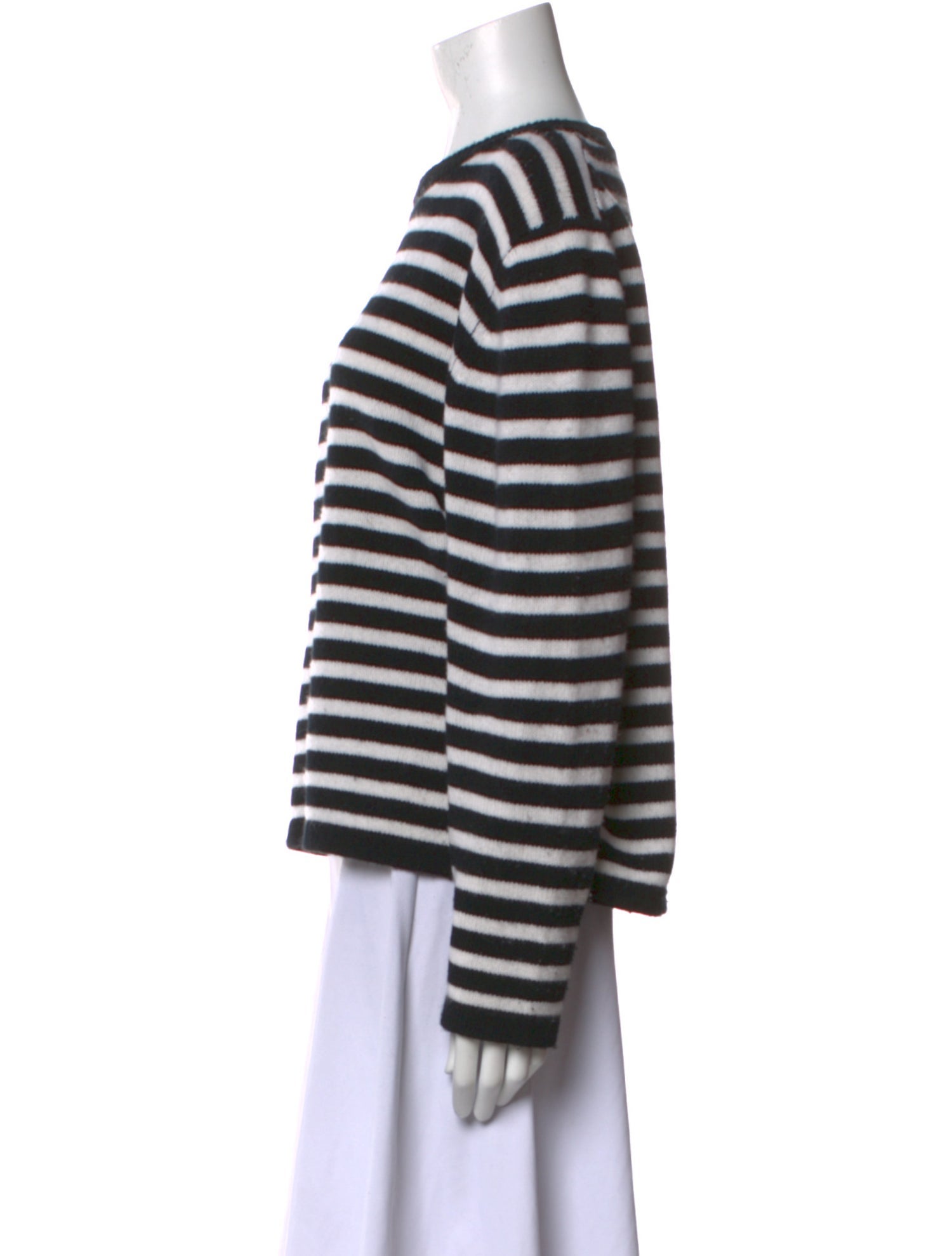 Jardin des Orangers Virgin Wool Striped Sweater