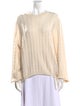 Jardin des Orangers Virgin Wool Scoop Neck Sweater
