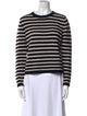 Jardin des Orangers Virgin Wool Striped Sweater