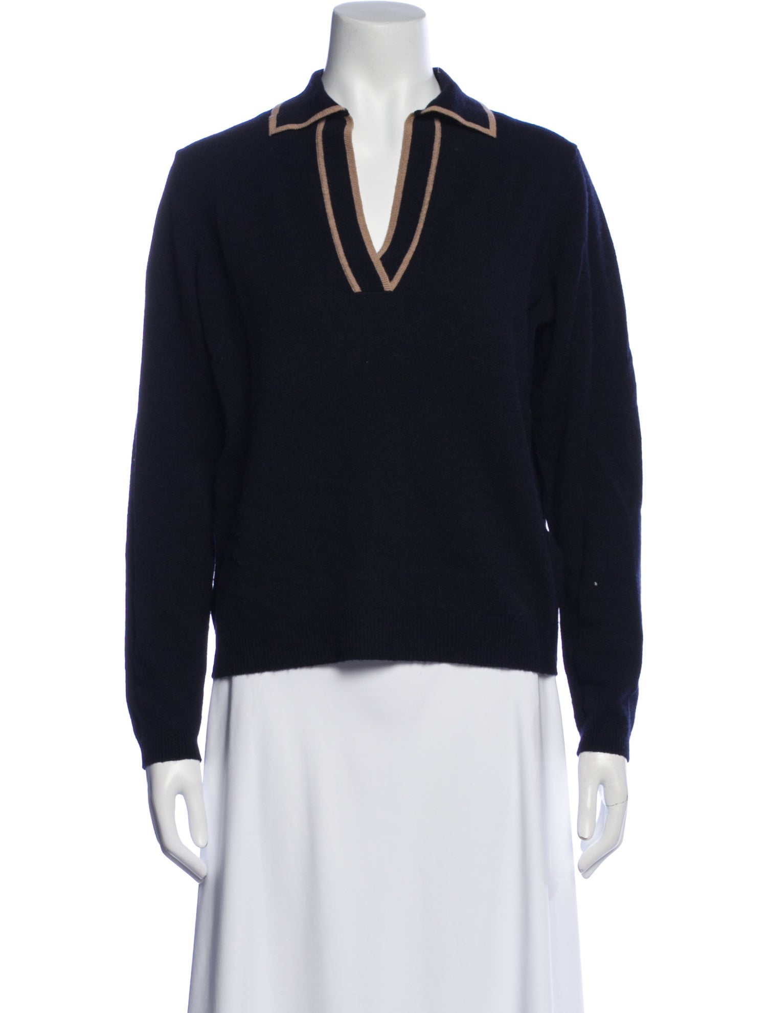 Jardin des Orangers Virgin Wool V-Neck Sweater