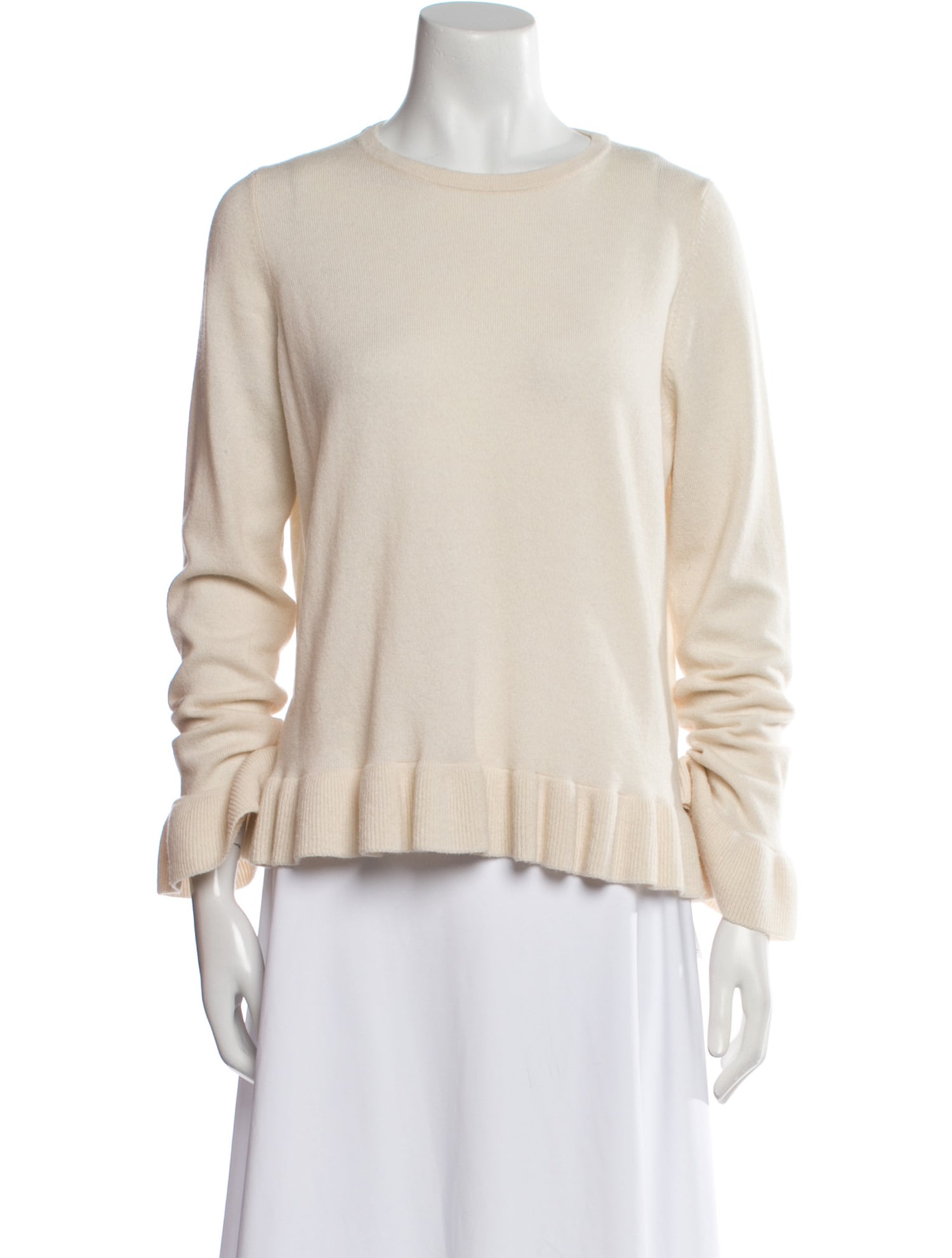 Jardin des Orangers Virgin Wool Crew Neck Sweater