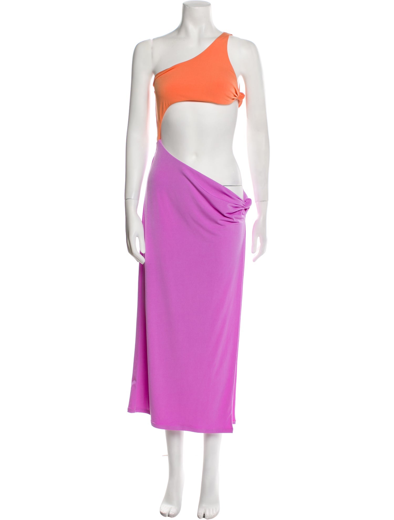 Bananhot One-Shoulder Midi Length Dress w/ Tags