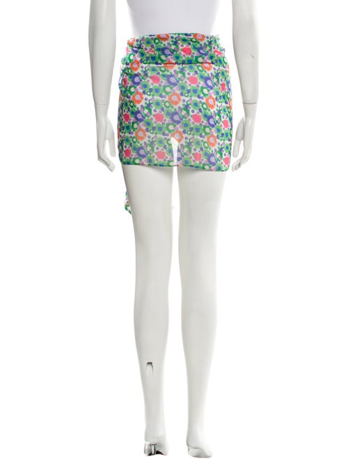 Bananhot Printed Ruffle Embellishment Cover-Up