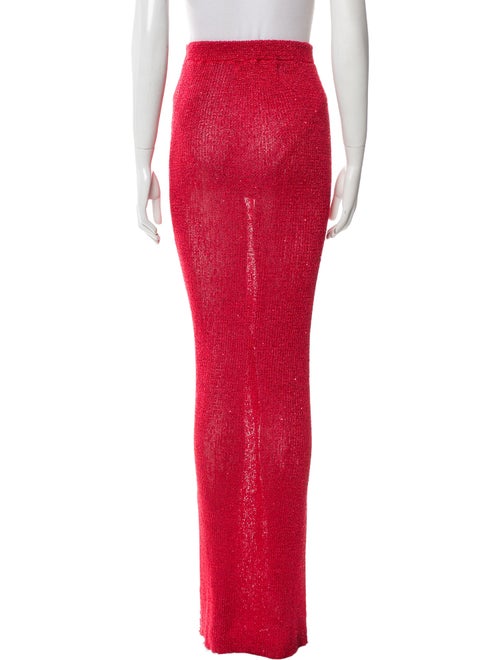 Bananhot Sequin Embellishments Long Skirt