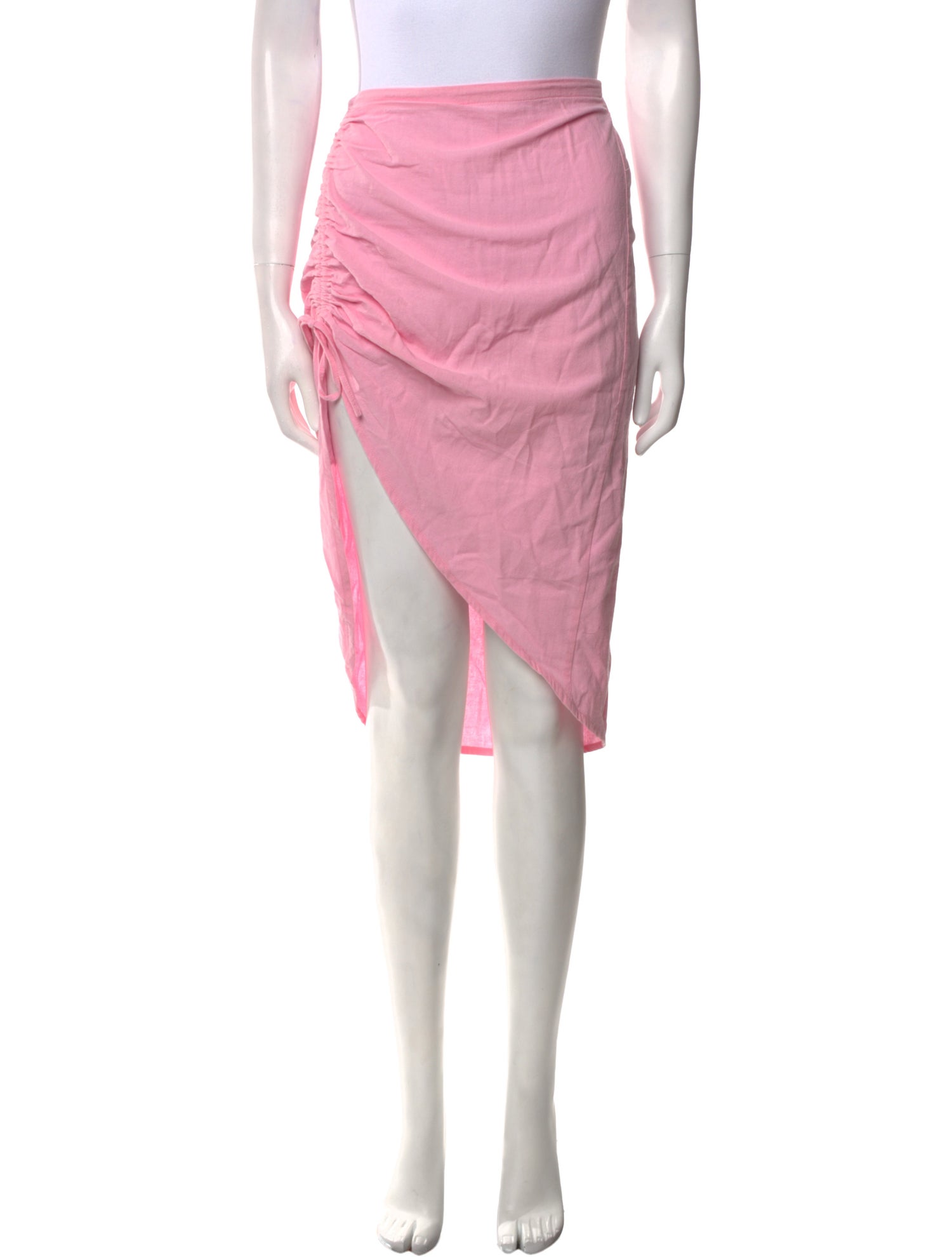 Bananhot Ruffle Embellishment Knee-Length Skirt