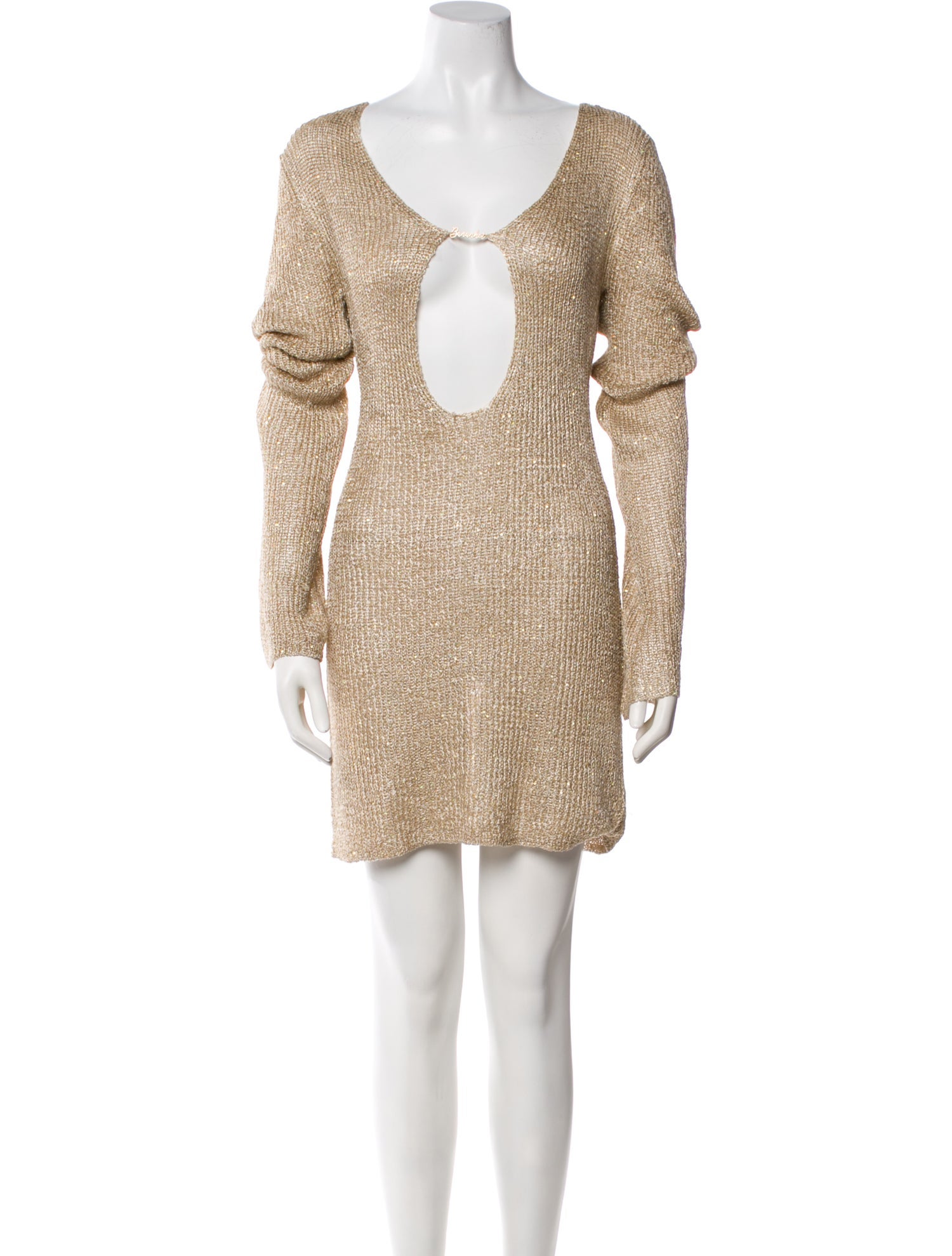 Bananhot Scoop Neck Mini Dress