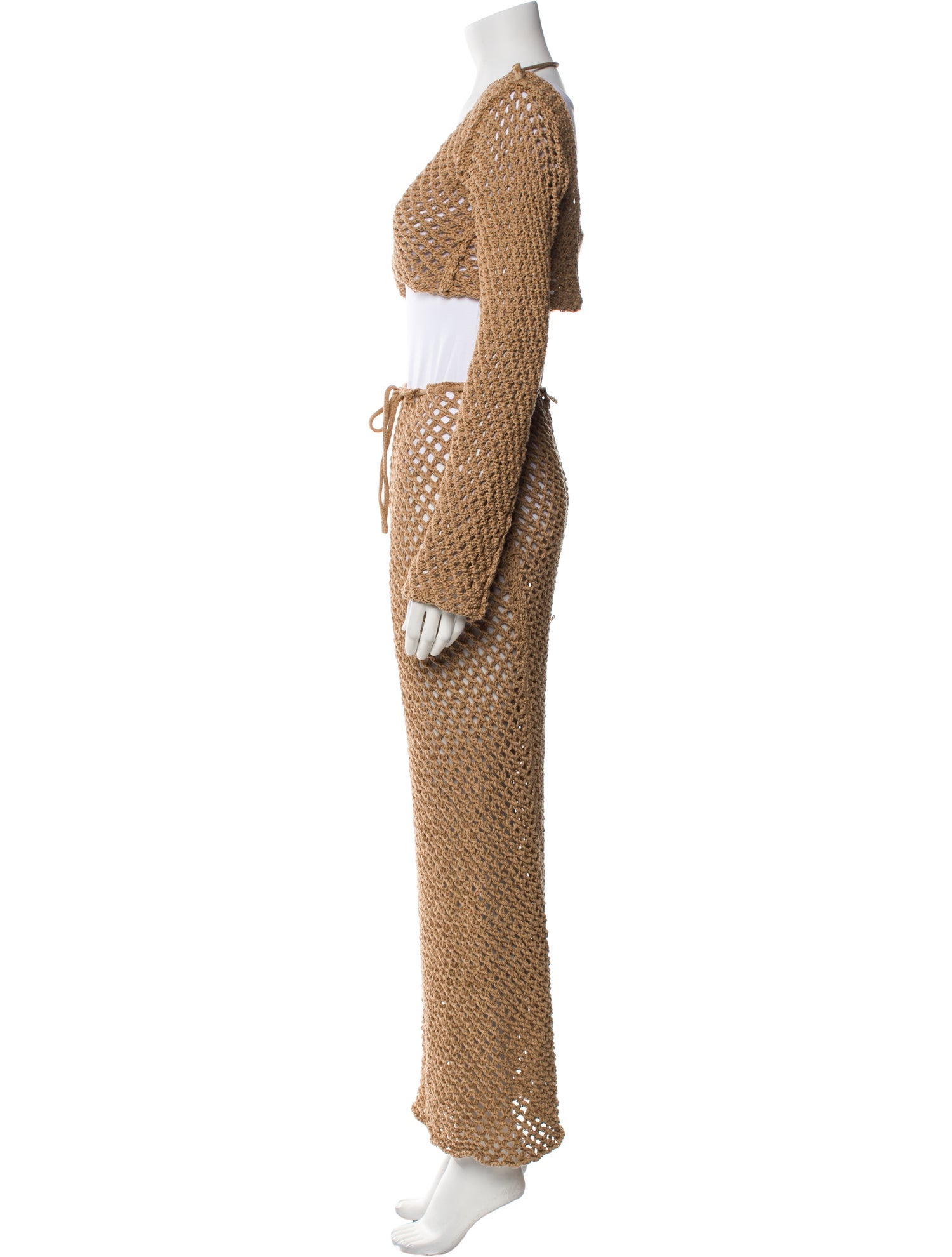 Bananhot Crochet Skirt Set