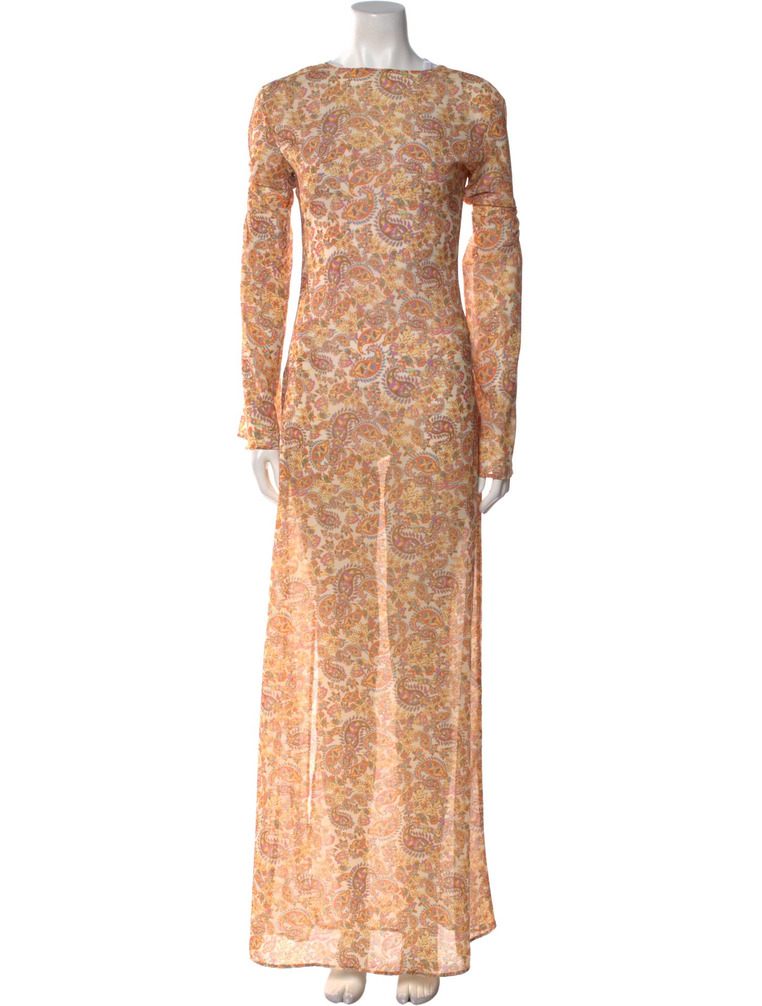 Bananhot Floral Print Long Dress w/ Tags