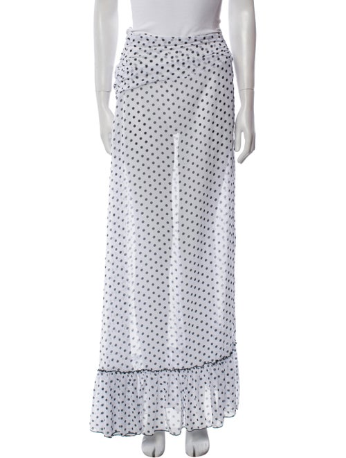 Bananhot Polka Dot Print Long Skirt