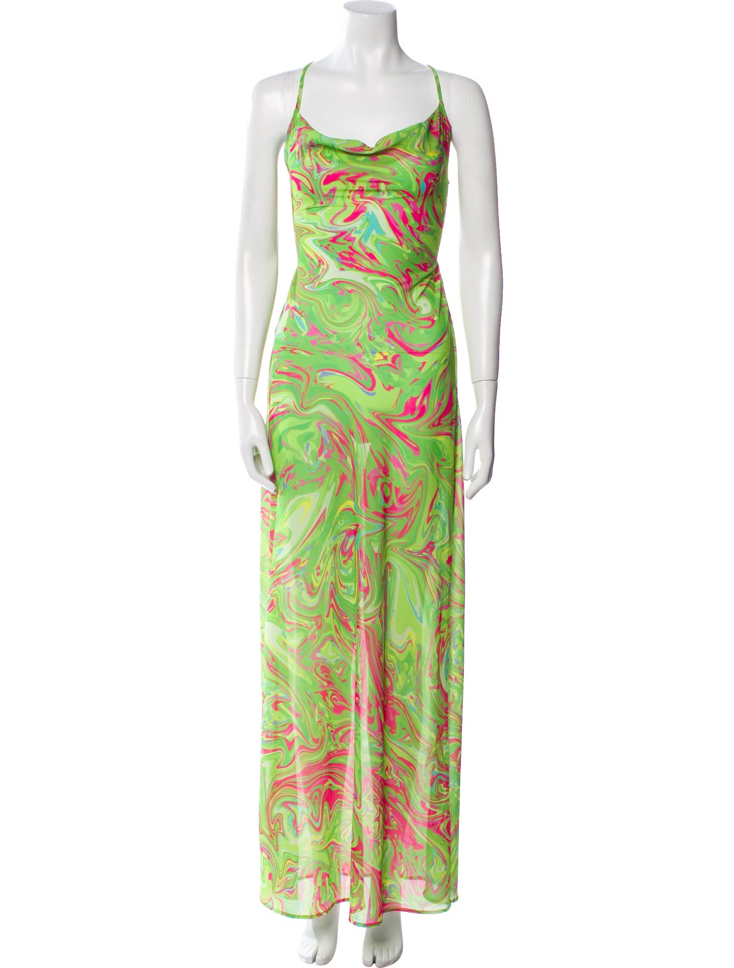 Bananhot Floral Print Long Dress