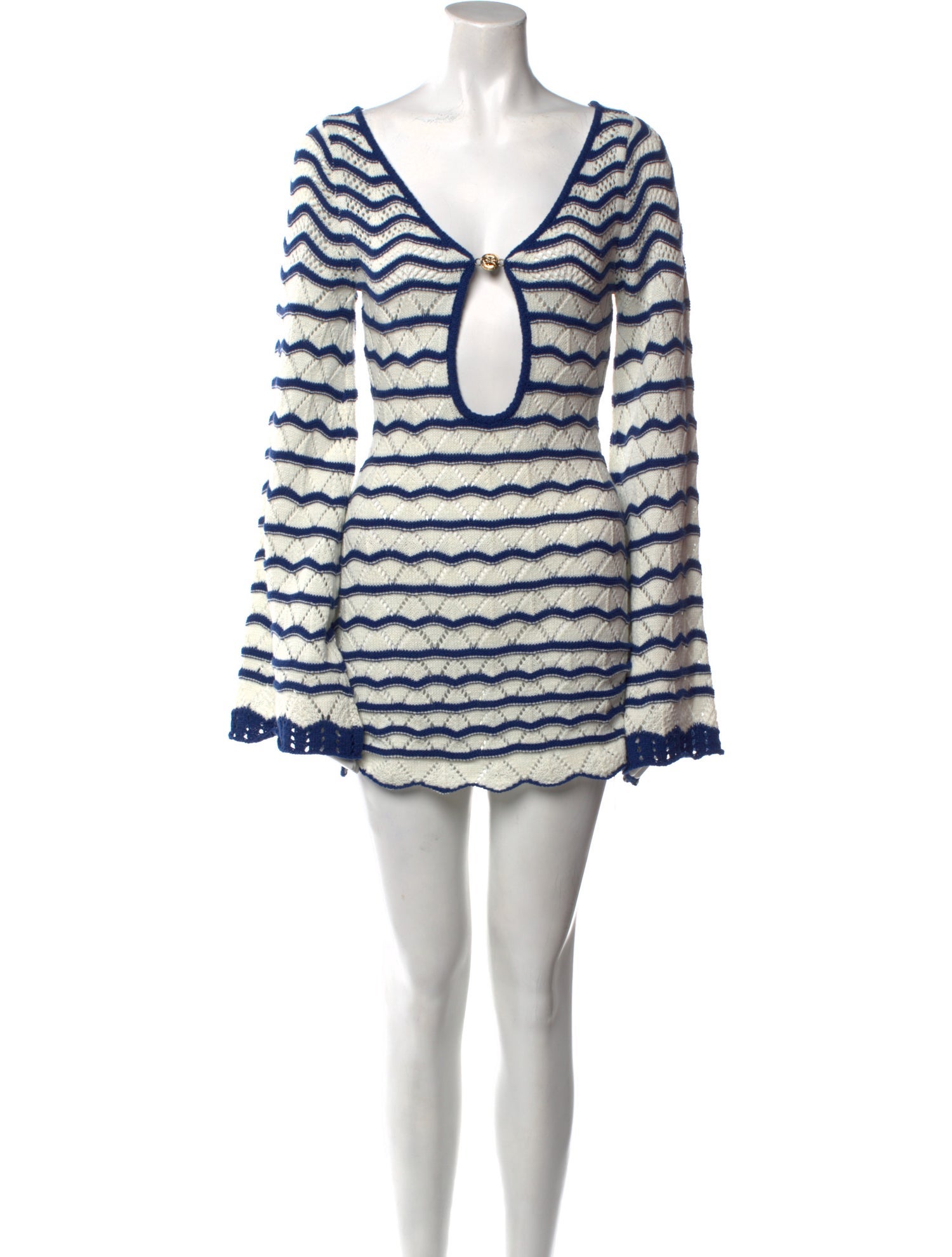 Bananhot Striped Mini Dress w/ Tags