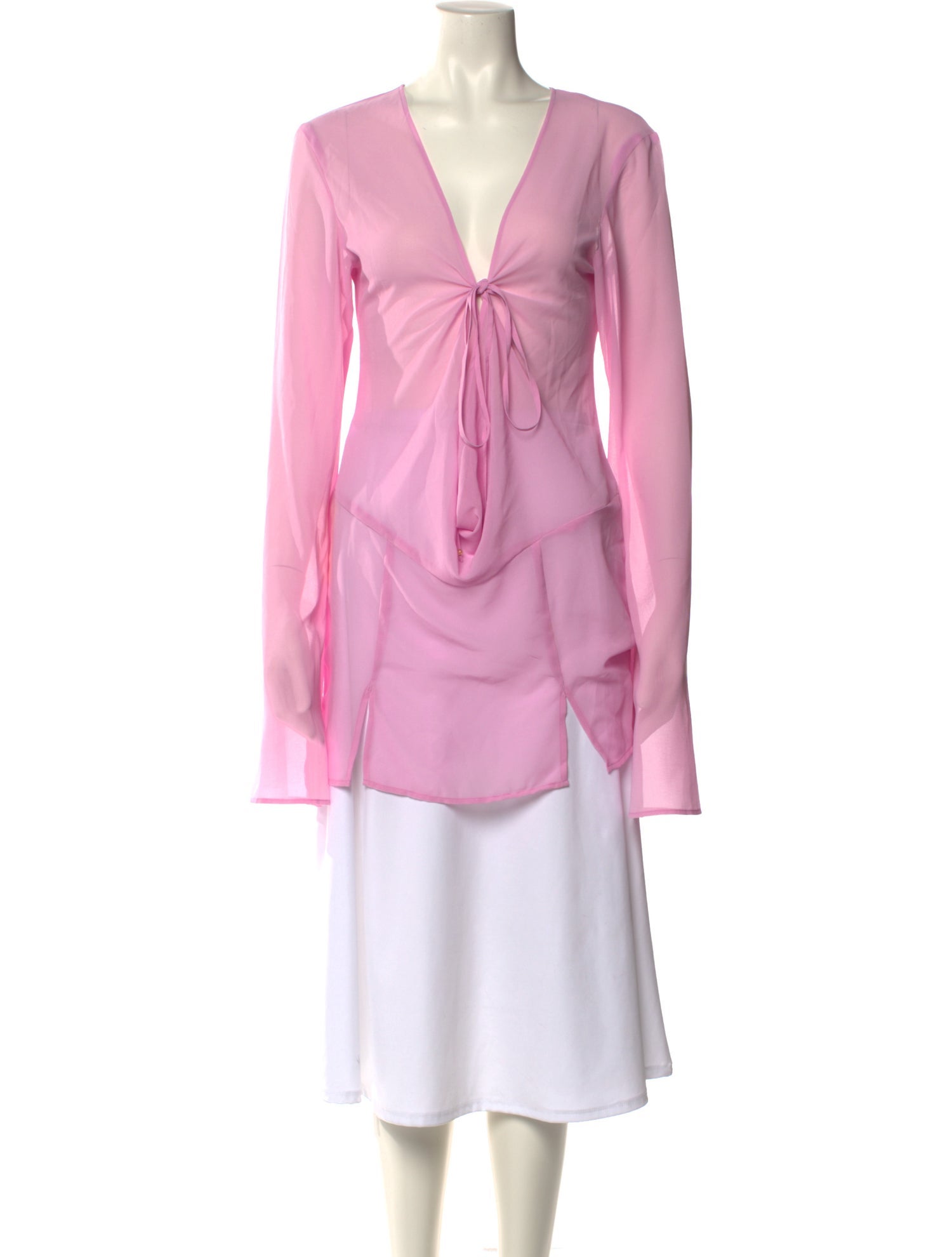 Bananhot V-Neck Long Sleeve Tunic w/ Tags