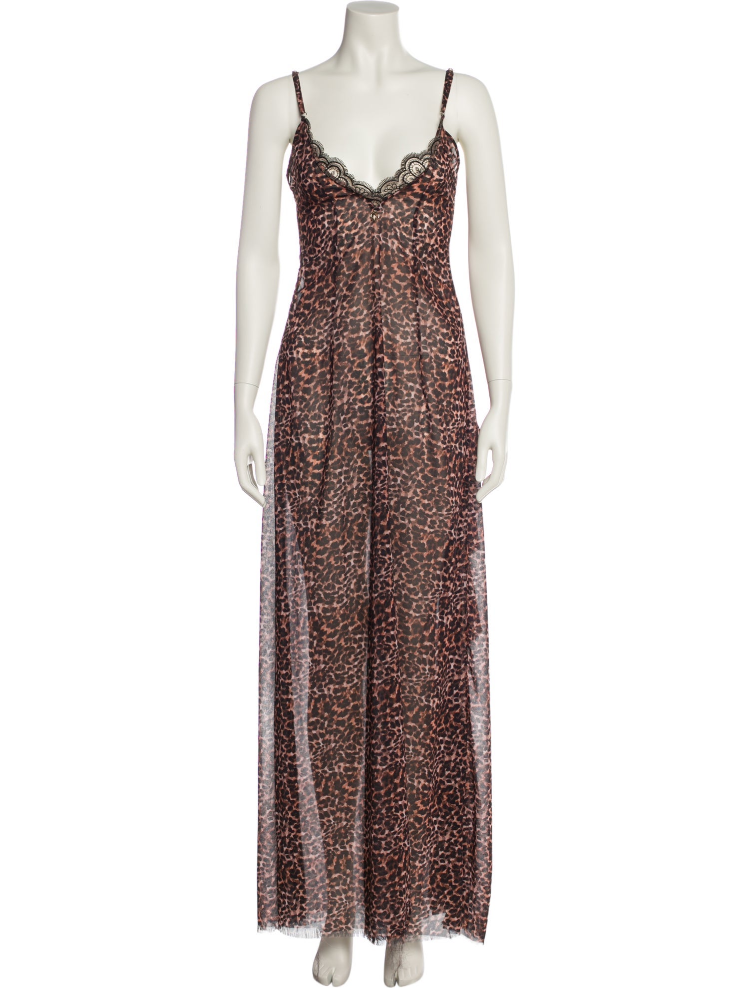 Bananhot Animal Print Long Dress