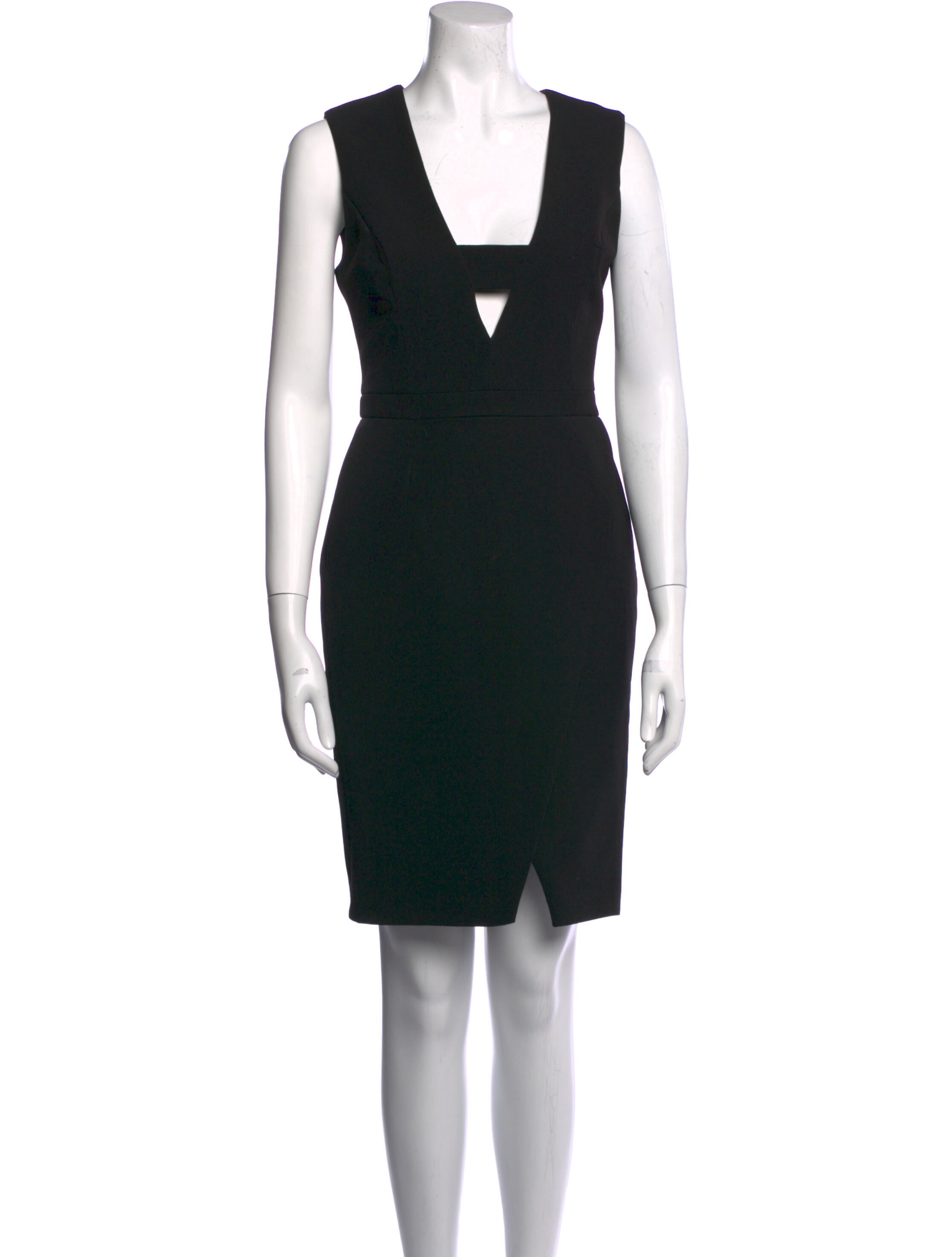 Jaggar V-Neck Knee-Length Dress