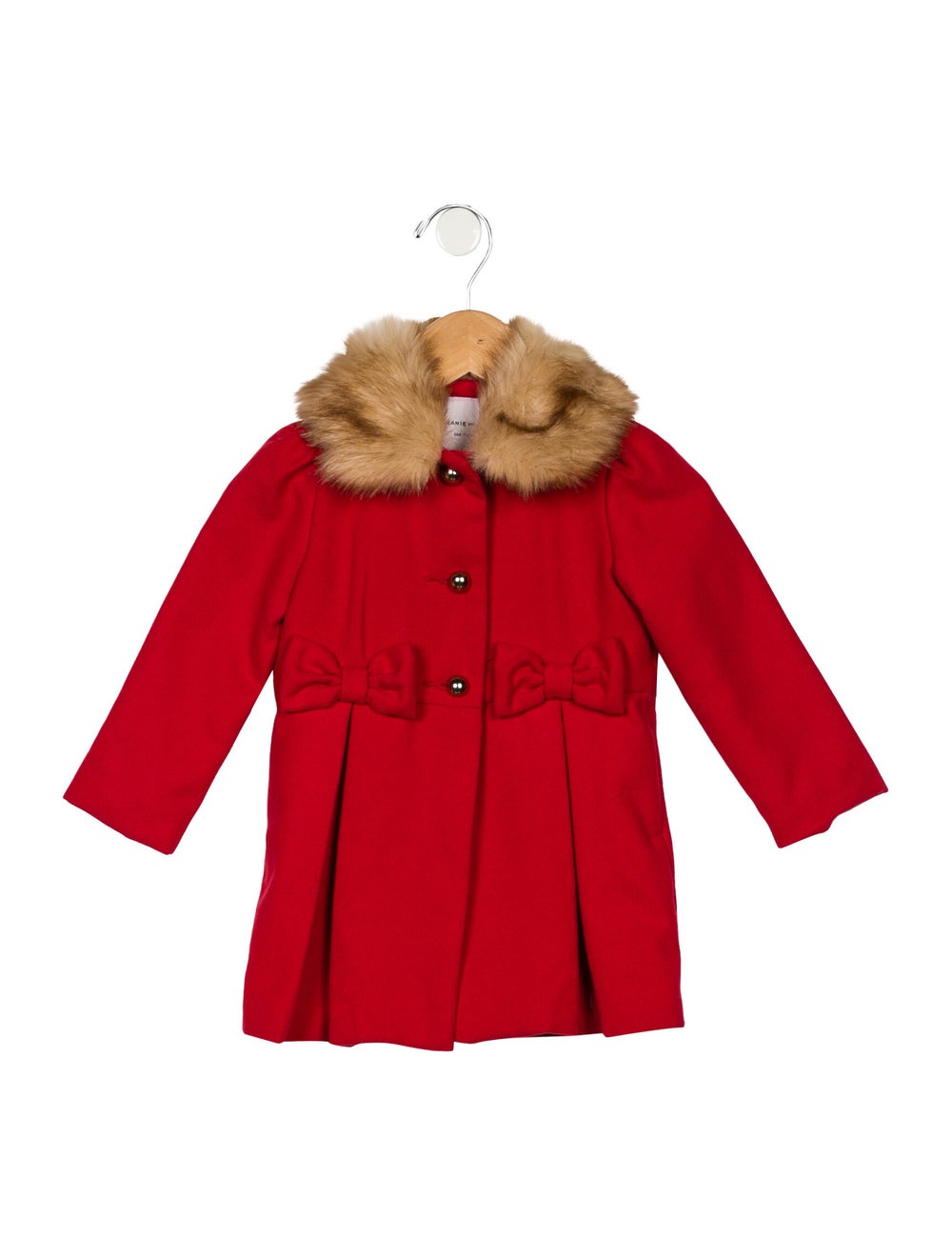 janie and jack faux fur coat
