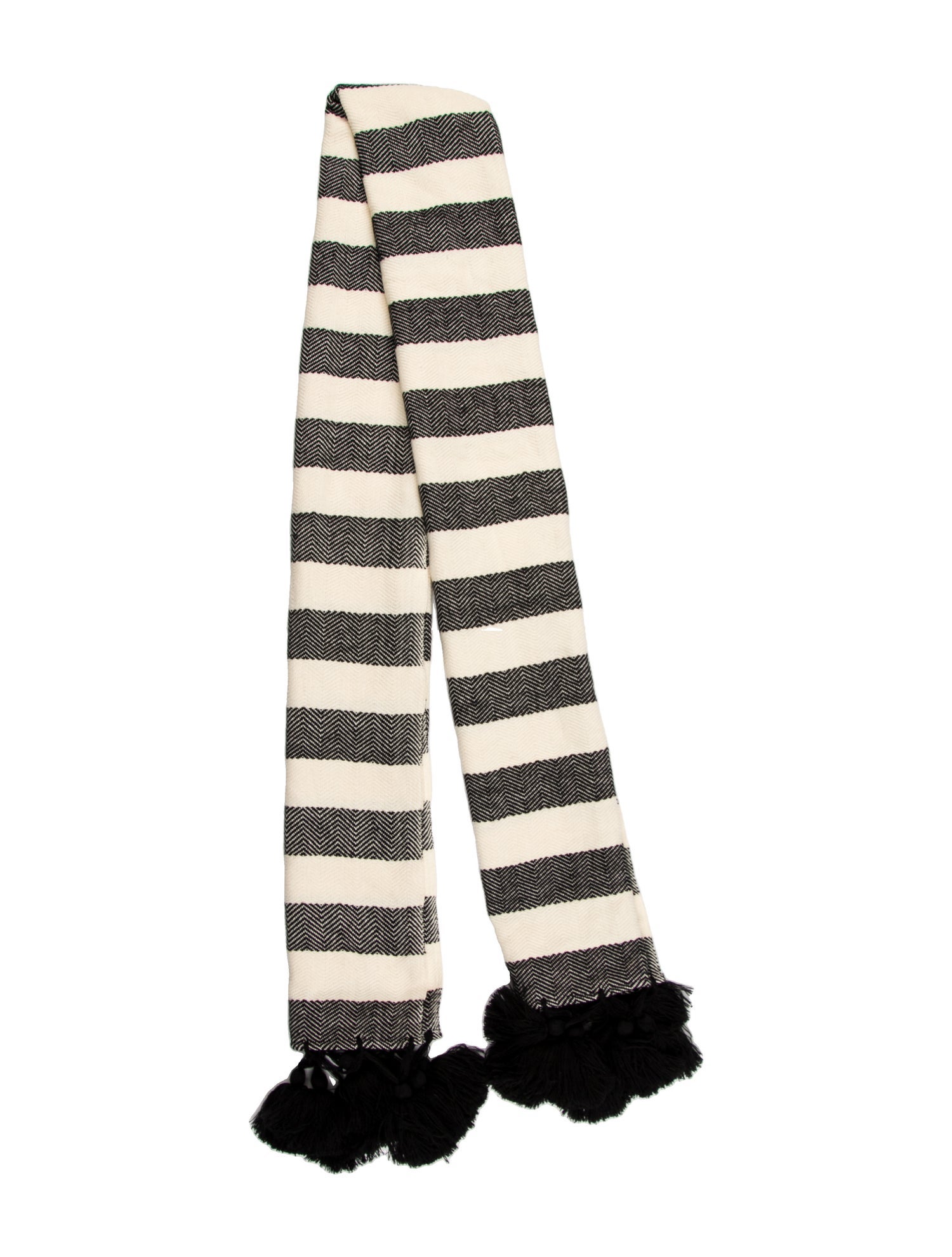 Jaline Striped Scarf
